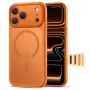 TECH-PROTECT MagPeak MagSafe aizmugurējais vāciņš Apple iPhone 17 Pro Max, matēts, kosmosa oranžs