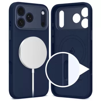 Tech-Protect Uniq MagSafe Maciņš Apple iPhone 17 Pro Max, dziļi zils