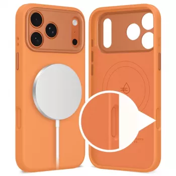 TECH-PROTECT UNIQ MagSafe iPhone 17 Pro Max Case Cosmic Orange