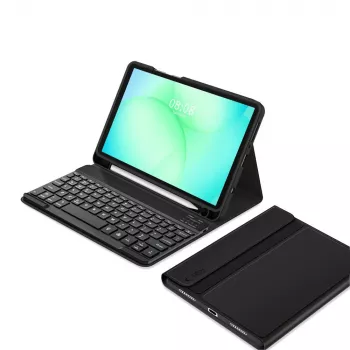 Tech-Protect SC PEN + KB Maciņš Samsung Galaxy Tab A9 / A11 8.7 inch X110 / X115 / X133 / X135, Melns