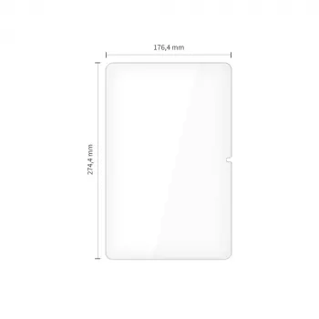 TECH-PROTECT Glass Fit+ 2-Pack rūdīta stikla ekrāna aizsargs Lenovo IdeaTab Plus 12.1 TB-361, caurspīdīgs