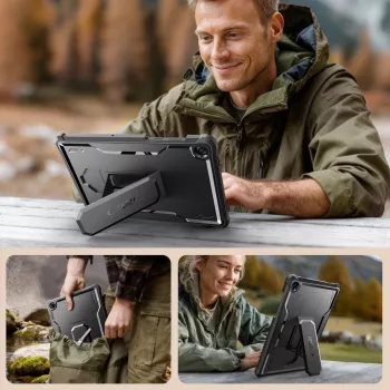Tech-Protect Kevlar PRO Case Samsung Galaxy Tab A9+ / A11+ PLUS 11.0 X210/X215/X216/X230/X235/X236 Melns