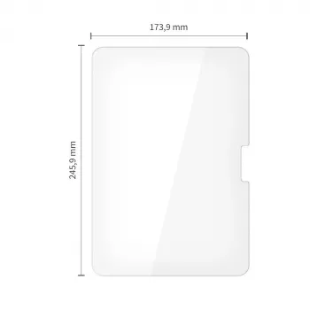 TECH-PROTECT Glass Fit+ 2-Pack Rūdīta stikla ekrāna aizsargs iPad Pro 11 collu 5./6. paaudzei (2021-2022) un M4 (2024) Caurspīdīgs