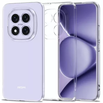 Tech-Protect Flexair Maciņš Xiaomi Redmi Note 15 Pro 5G, Caurspīdīgs TPU Aizmugurējais Vāciņš
