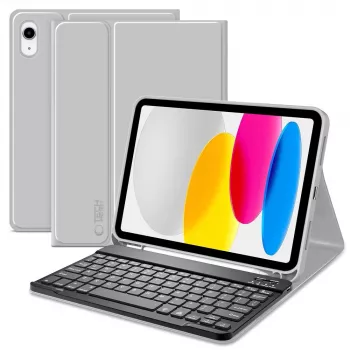 Tech-Protect SC Pen + Keyboard Case for iPad 10.9 inch (10th Gen, 2022) / iPad Air 11 inch (M2, 2024) / iPad Pro 11 inch (M4, 2024) - Grey