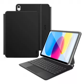 Tech-Protect SC Magnetic + KB iPad 10.9 inch 10. paaudzei (2022) / 11 inch (2025) Melns