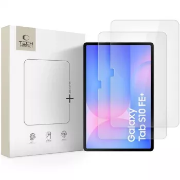 Tech-Protect Glass Fit+ rūdīta stikla ekrāna aizsargs Samsung Galaxy Tab S10 FE+ 13.1 X620 / X626B – caurspīdīgs – 2 iepakojums