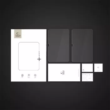 Tech-Protect Glass Fit+ rūdīta stikla ekrāna aizsargs Samsung Galaxy Tab S10 FE+ 13.1 X620 / X626B – caurspīdīgs – 2 iepakojums