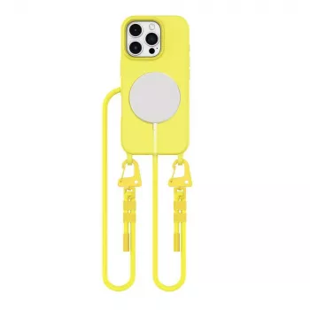 Tech-Protect Magnecklace MagSafe Case for iPhone 16 Pro Max, Yellow