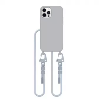 Tech-Protect Magnecklace MagSafe Macītis iPhone 12 / 12 Pro - Pelēks