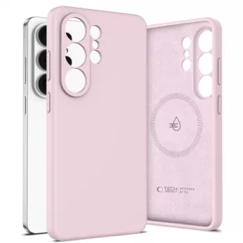 Tech-Protect Silicone MagSafe Case for Samsung Galaxy S26 Ultra Pink Pearl