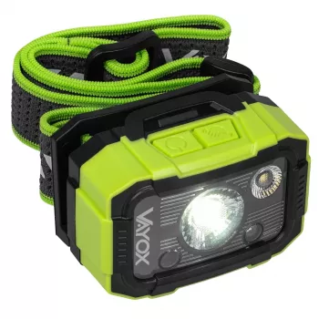 VAYOX DUAL HAMMER 500lm Pro Series Rechargeable Headlamp VA0415