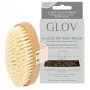 GLOV Dry Body Brush - Dabīgas Tampiko šķiedras, Dižskābarža rokturis, Ergonomiska rokas siksna pīlingam un masāžai
