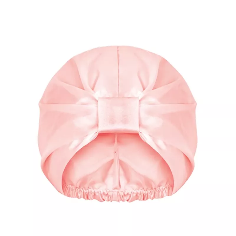 GLOV Satin Hair Bonnet for Curly and Styled Hair - Anti-Frizz, Champagne