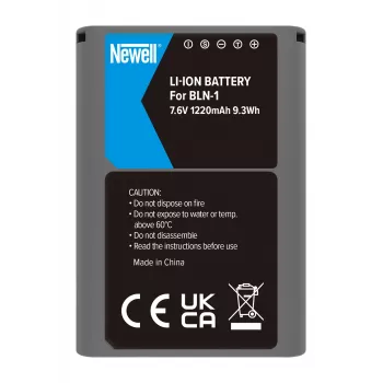 Newell Replacement Battery BLN-1 for Olympus Cameras
