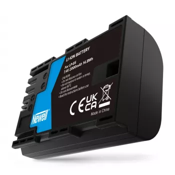 Newell Replacement Battery for Canon LP-E6, 2000mAh, 7.4V Li-ion