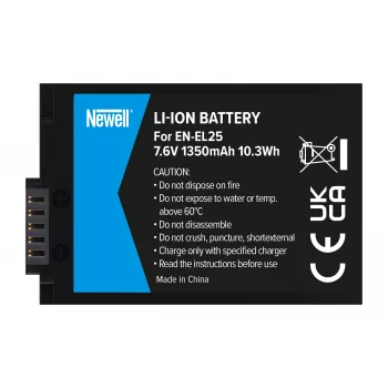 Newell Replacement Battery EN-EL25 for Nikon