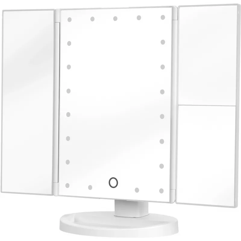 Humanas HS-ML04 LED grima spogulis ar apgaismojumu - balts