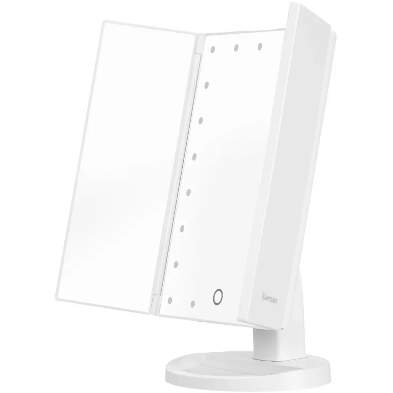 Humanas HS-ML04 LED grima spogulis ar apgaismojumu - balts