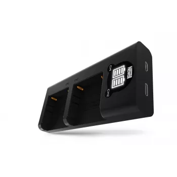 Newell Dual-Channel USB-C Lādētājs DL-USB-C un 2x NP-F770 Akumulatori Sony
