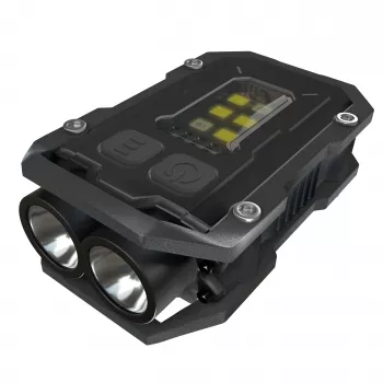 Newell EDC Nyks Solid LED Lāpstiņa - Melna