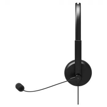 MOZOS MTX1091ECO Vadu ausu austiņas ar mikrofonu USB-A