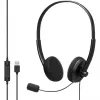 MOZOS MTX1091ECO Vadu ausu austiņas ar mikrofonu USB-A