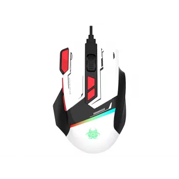 Tracer GameZone Spectra RGB vadu spēļu pele, 7200 DPI, baltā krāsā (TRAMYS47840)
