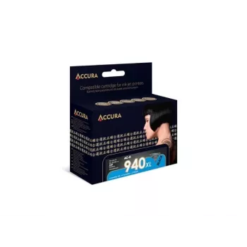 Accura Ink HP No. 940XL (C4906AE) saderīga melna tintes kasetne