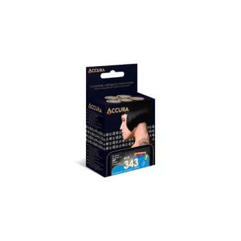 ACCURA saderīga tintes kasetne HP 343 Tri-Color (C8766EE) - 12ml, 330 lapas