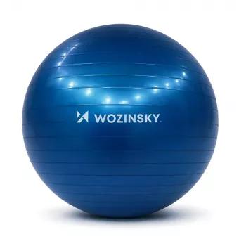 Wozinsky WGB65BL Vingrošanas bumba 65 cm - Zila