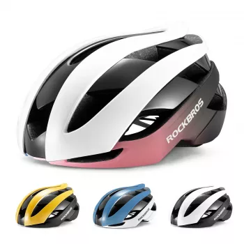 ROCKBROS Velosipēda ķivere 10110004007 Izmērs L Zili-Rozā