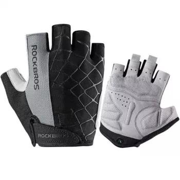 ROCKBROS Riteņbraukšanas cimdi S109GR Izmērs XL Pelēks