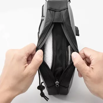 Rockbros Bicycle Frame Bag 0.9 L Silver