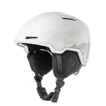 Qunature Slēpošanas ķivere 10130003002 ar ausu aizsargiem Snovbords 54-58 cm - Balta