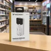 Powerbank Wozinsky WFC-15W 20000mAh 22.5W PD20W ar iebūvētiem Lightning un USB-C kabeļiem - Balts