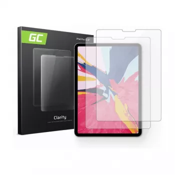 GREENCELL 2x Rūdītais stikls GC Clarity Apple iPad Pro 12.9 (2018/2020)