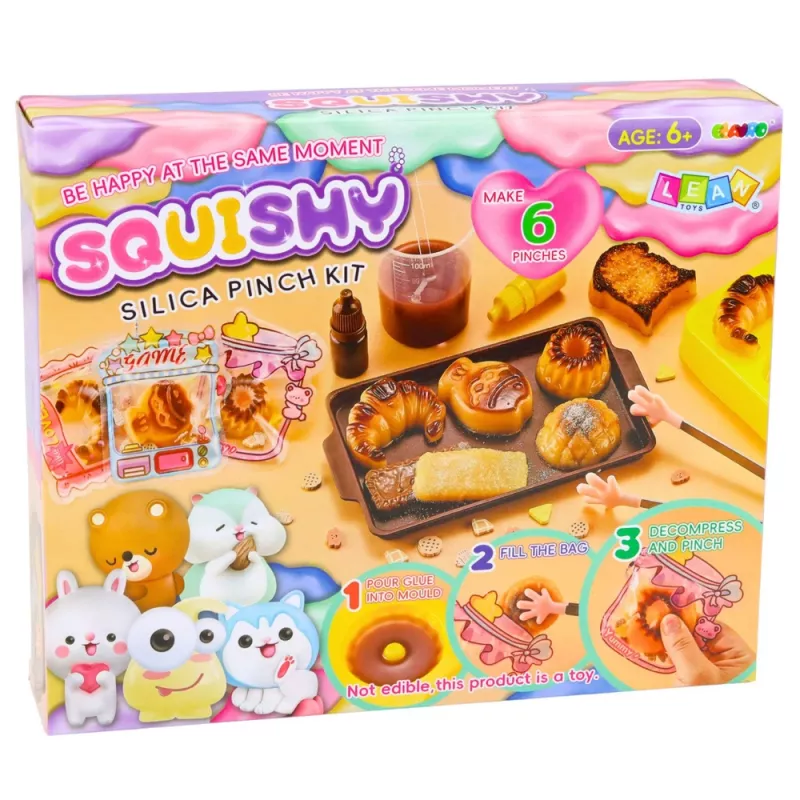 LEAN TOYS Creative Plastic Kit Creating Squishy Decorative Baking Cookies DIY