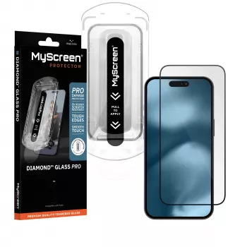 MyScreen Diamond Glass Pro Fit Frame ekrāna aizsargs Apple iPhone 17