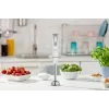 ZELMER ZHB4555S 1000W iegremdējamais blenderis, sudraba/melns, nerūsējošā tērauda asmens, mainīgs ātrums ar turbo, smalcinātājs 500ml, putotājs, krūze 700ml