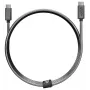 NEXT ONE USB-C to USB-C kabelis 1,2 m Space Gray