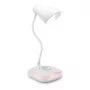Avide LED galda lampa ar naktsgaismas funkciju USB 3.2W regulējama spilgtuma