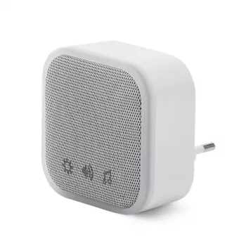 ENTAC bezvadu durvju zvans AC plug-in IP44 raidītājs ar 1x CR2032 bateriju