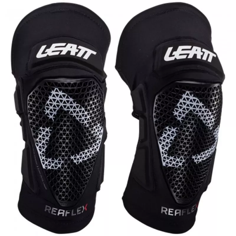 Ceļu aizsargi Leatt ReaFlex Pro Melns Izmērs M