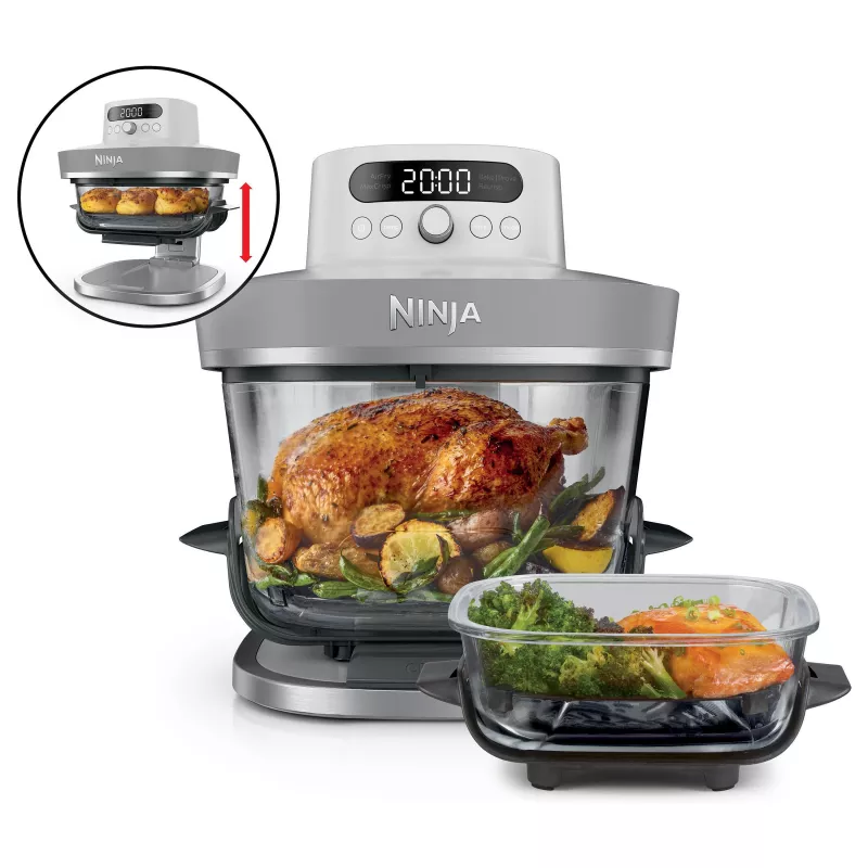 Ninja CRISPi PRO AS090EUWH Karstā gaisa fritieris 4.7L 2400W Balts