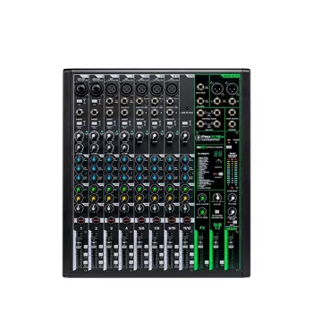 Mackie ProFX12v3 12 kanālu analogais mikseris ar USB audio interfeisu un efektiem