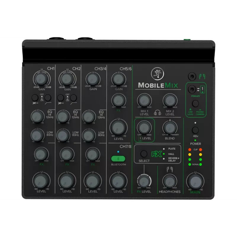 Mackie MobileMix - Pārnēsājams audio/straumēšanas mikseris
