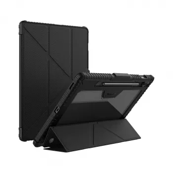 Nillkin Bumper Leather Case Pro Samsung Galaxy Tab S9+ - Melns