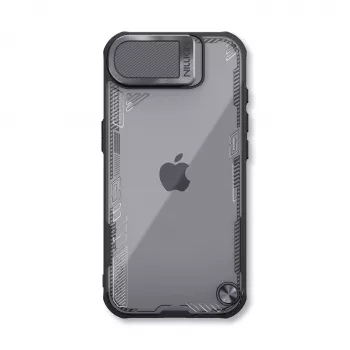 Nillkin Iceblade Prop Case for iPhone 16e / 17e with Camera Lens Cover and Kickstand - Black