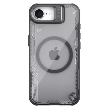 Nillkin Iceblade Prop Magnetic Case ar statīvu iPhone 16e / 17e - Melns